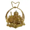 The main body of the golden carved tray set is a preferred home decoration and dining table gift Item Picture